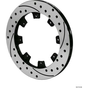 Wilwood - 160-7103-BK - Rotor 8Bt X 7In .810In X 12.19In R/H Srp Black