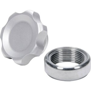 Allstar Performance - 36161 - Filler Cap Silver with Weld-In Steel Bung Small