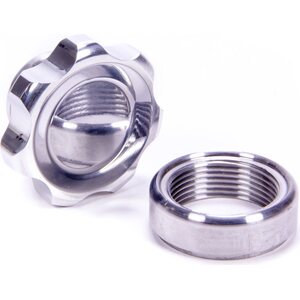 Allstar Performance - 36169 - Filler Cap Polished with Weld-In Steel Bung Small