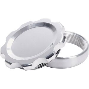 Allstar Performance - 36177 - Filler Cap Polished with Weld-In Steel Bung Large