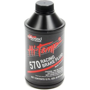 Wilwood - 290-0632 - Brake Fluid 570 Temp 12oz Single Bottle