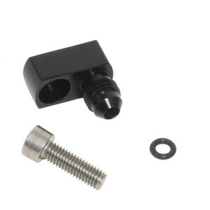 Trick Flow - TFS-30600611 - LS Engine Steam Line -4 AN Alum Black Each