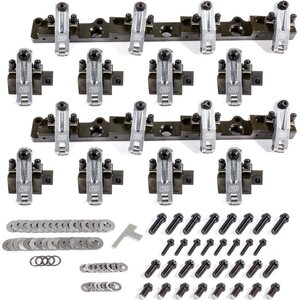 T&D Machine - 3142-170/170 - Bbc Shaft Rocker Arm Kit W/Brodix Sr 20 Heads