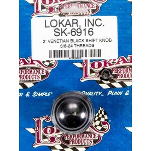 Lokar - SK-6916 - 2in Shift Knob Venetian Black