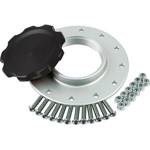 Allstar Performance - 40136 - Fuel Cell Cap and Bung RCI/JAZ 12-Bolt Black