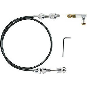 Lokar - TCP-1000U36 - 36in Hi-Tech Throttle Cable Black Housing