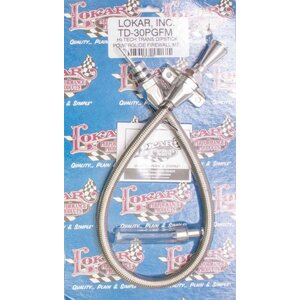 Lokar - TD-30PGFM - Lokar Powerglide Dipstick Firewall Mount