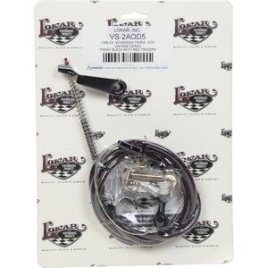 Lokar - VS-2AOD5 - Vintage Series Ford Aod Kickdown Cable Black