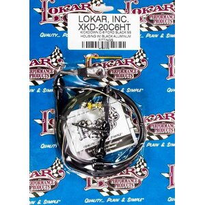 Lokar - XKD-20C6HT - Black Kickdown Kit Ford C6