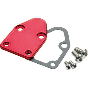 Allstar Performance - 40302 - SBC F/P Block Off Plate Red