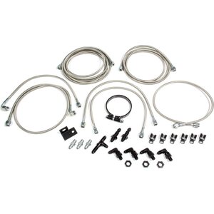 Allstar Performance - 42054 - Dirt Car Brake Line Kit LM Aftermarket Calipers
