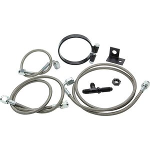 Allstar Performance - 42056 - Rear End Brake Line Kit Mod 60in OEM Calipers