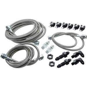 Allstar Performance - 42062 - Front End Brake Line Kit LM Aftermarket Calipers