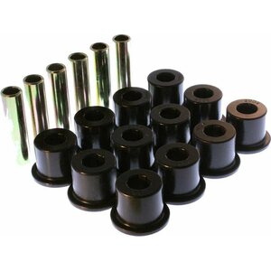 Energy Suspension - 3.2106G - Chevy Rear Spring Bushing Set Black