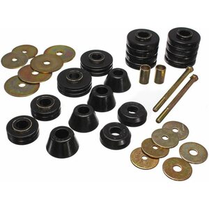 Energy Suspension - 3.4107G - Gm Cab Mounts Black