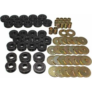 Energy Suspension - 3.4111G - 65-67 Chevy Body Mounts Black