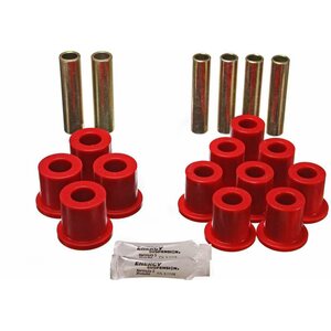 Energy Suspension - 4.2114R - Ford Complete Spring & Shackle Set Red