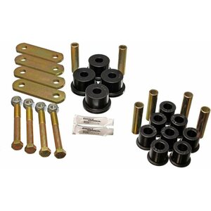Energy Suspension - 4.2135G - 64-73 Mustang Complete Spring & Shackle Set Bla