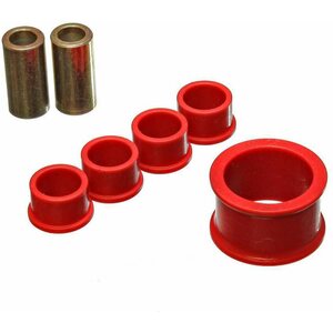 Energy Suspension - 7.10105R - Rack & Pinion Bushing Set Red