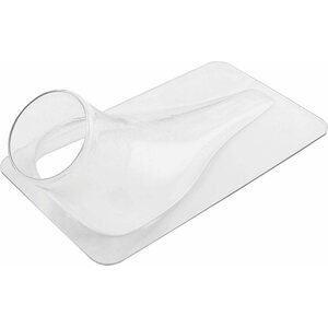 Allstar Performance - 42143 - Brake Duct Teardrop Clear Single Hole