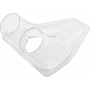 Allstar Performance - 42144 - Brake Duct Teardrop Clear Double Hole