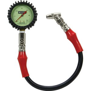 Allstar Performance - 44057 - Tire Pressure Gauge 0-30 PSI 2-1/4in Glow