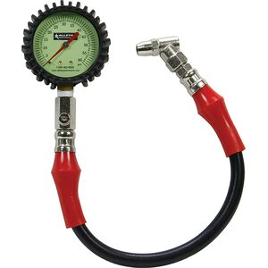 Allstar Performance - 44058 - Tire Pressure Gauge 0-60 PSI 2-1/4in Glow