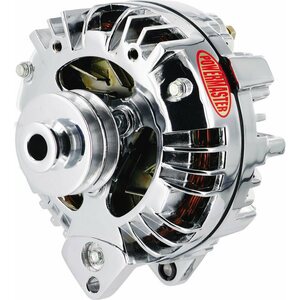 Powermaster - 17509 - Chrome Mopar Alternator 95 Amp Double Pulley