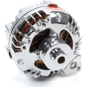 Powermaster - 175091 - Chrome Mopar 95amp Alter Double Groove Pulley