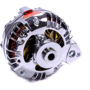 Powermaster - 17519 - Chrome Mopar Alternator 95 Amp Single Pulley
