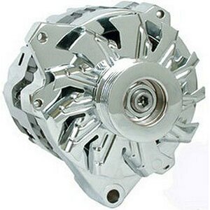 Powermaster - 27861 - Polished GM Alternator 105 Amp W/Serpentine Pul