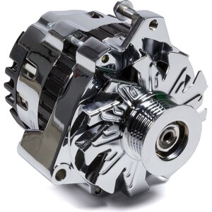 Powermaster - 37861 - Chrome Gm Cs 130 140 Amp Alternator