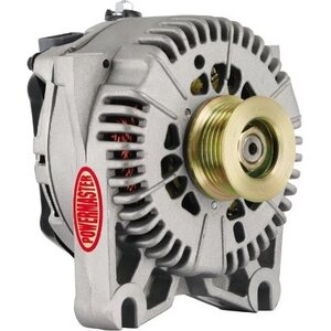 Powermaster - 47781 - 200Amp Alternator Ford 4G Style Natural Finish