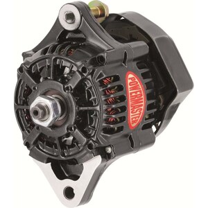 Powermaster - 8182 - Mini Denso 75amp Race Alternator Black