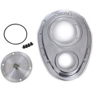 Cloyes - 9-221 - Aluminum Timing Cover - SBC 2pc.