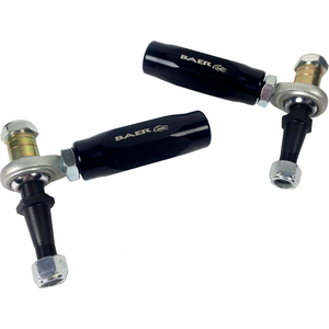 Baer Brakes - 3302001 - Tie Rod End - Tracker - Rear - Spherical Rod End - Aluminum - Black Anodized - Chevy Corvette 1997-2013