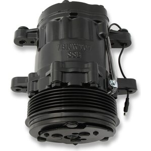 Holley - 199-104 - AC Compressor Sanden SD7 R-134A Black