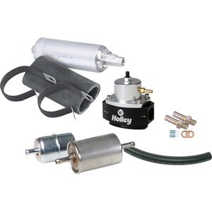 Holley - 526-4 - EFI Fuel System Kit w/Super Stock Hose