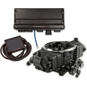 Holley - 550-1012 - Terminator X MAX STEALTH 4150 EFI Kit w/Trans Con