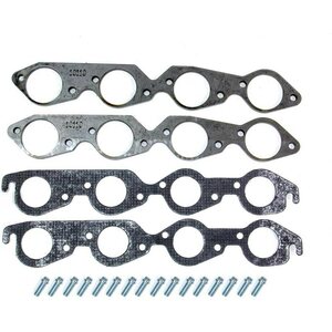 Hedman - 10110 - BB Chevy 2.375in Flanges Round Port