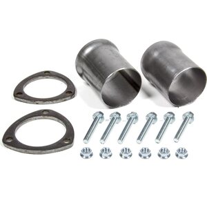 Hedman - 21152 - 3in Ball & Socket Flange Kit Steel