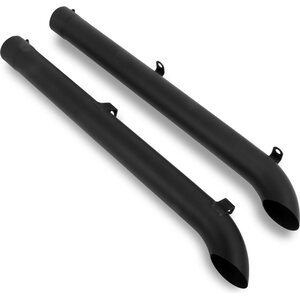 Hooker - 50735HKR - Black Side Tubes