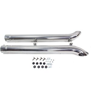 Hooker - 50735-1HKR - Coated Side Tubes (Pair)