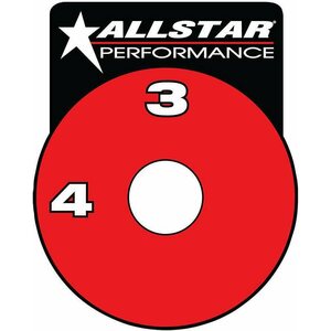 Allstar Performance - 48011 - RF Brake Shut-Off Valve Decal