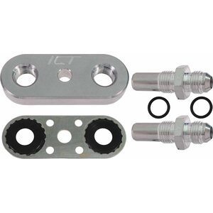 ICT Billet - 551121-6AN - 6L80E 6L90E 8L90E Transm ission Cooler Line Adapt
