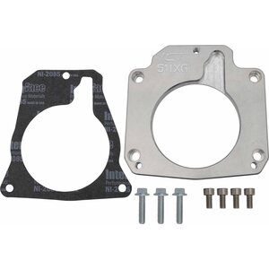 ICT Billet - 551511XG - Throttle Body Adapter Ls 3 4 Bolt To Ls 1 3 Bolt