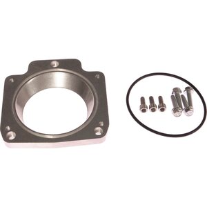 ICT Billet - 551513 - Ls Throttle Body Adapter 3 Bolt Intake To 4 Bolt