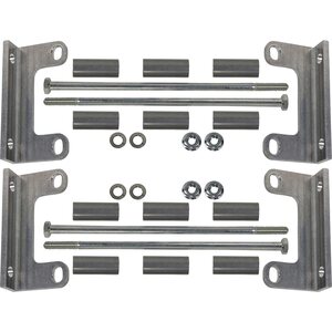 ICT Billet - 551532 - LS Remote Mount Coil Rel ocation Brackets