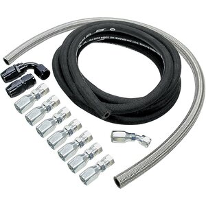 Allstar Performance - 48200 - Power Steering Hose Kit Rack Front