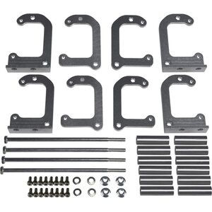 ICT Billet - 551562 - LS Remote Mount Coil Rel ocation Brackets